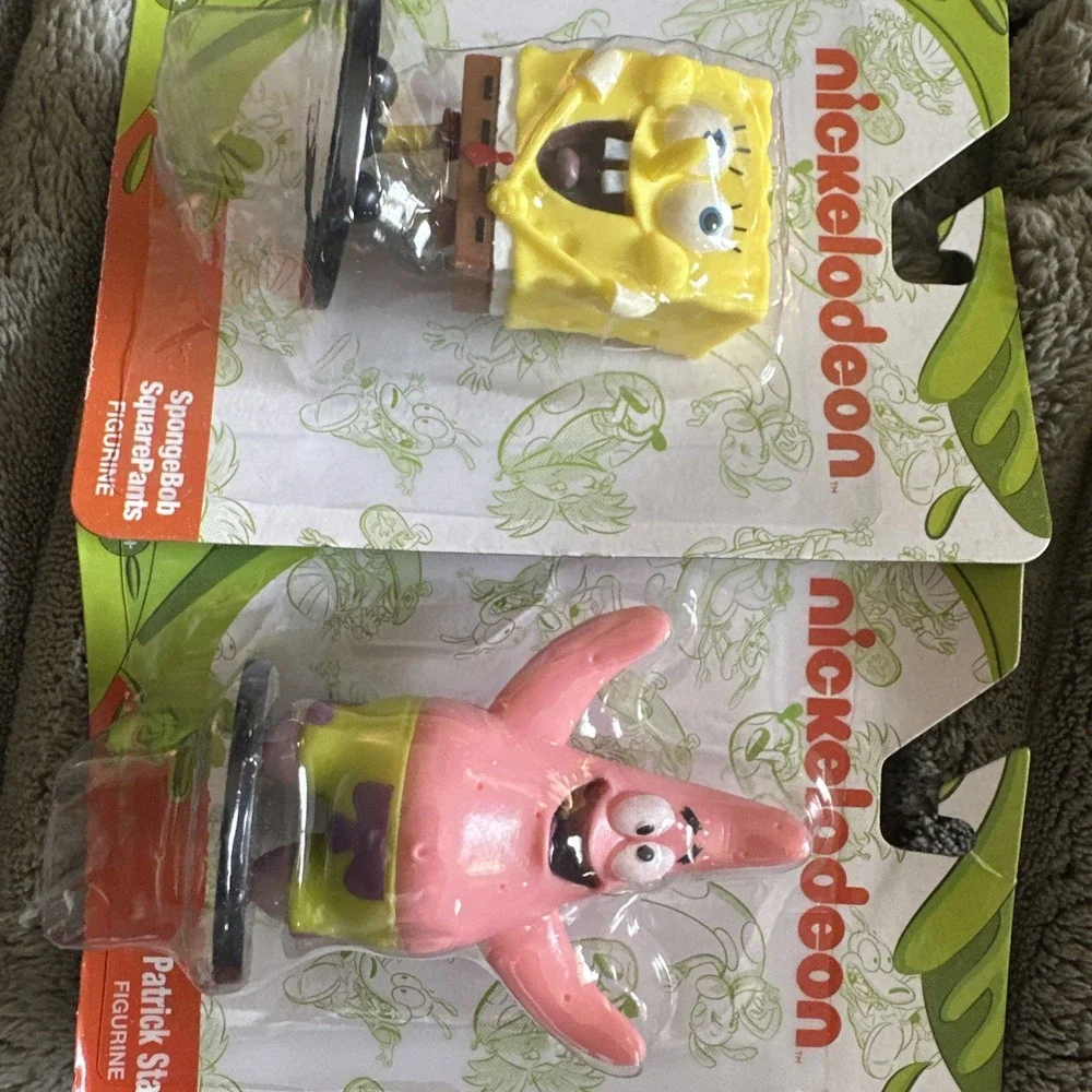 Nickelodeon Sponge Bob & Patrick Set Of Two 2.5-‎ 3